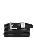 Paski - Gino Rossi Pasek Damski BLYL24002-2 SVL Czarny - miniaturka - grafika 1