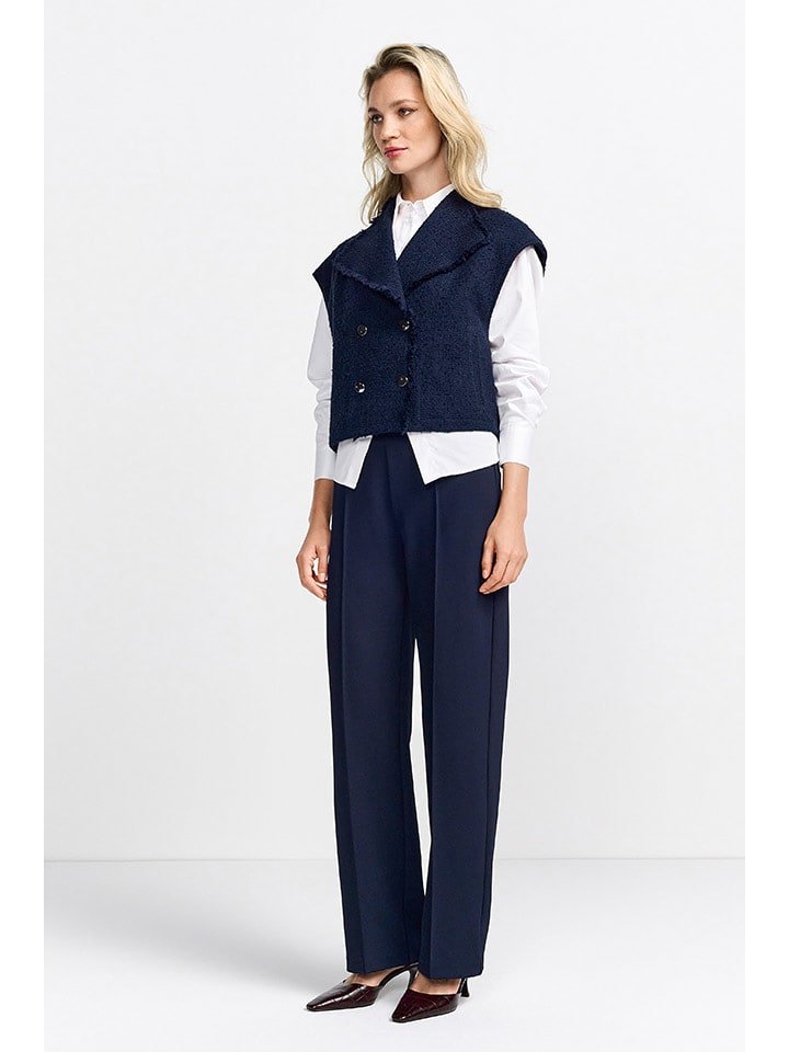 Rich & Royal Kamizelka w kolorze granatowym