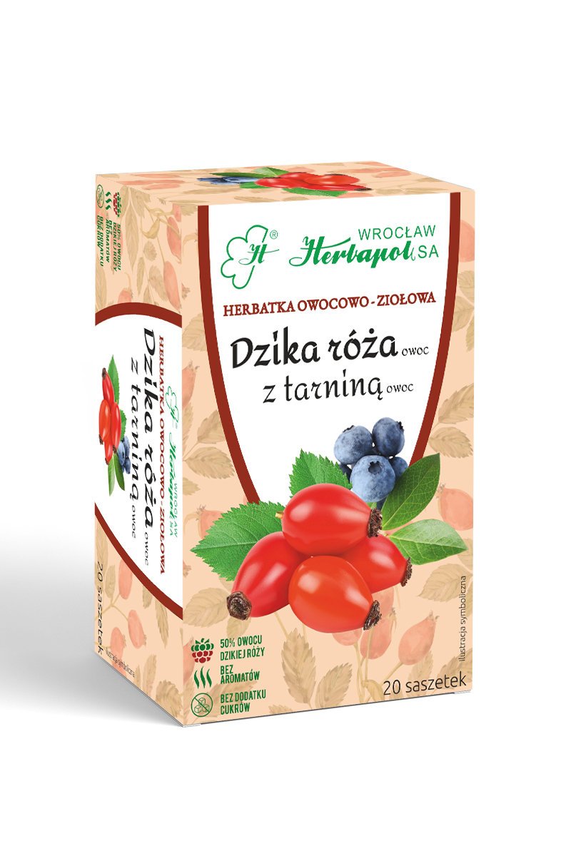 HERBAPOL DZIKA RÓŻA Z TARNINĄ FIX (20x3g)