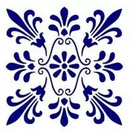 Zabawki kreatywne - Galeria Hobby Szablon zmywalny ornament A4 20x30cm - miniaturka - grafika 1