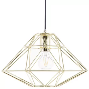 Beliani Lampa wisząca złota GUAM - Lampy sufitowe - miniaturka - grafika 1