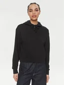 Bluzy damskie - Vans Bluza W Essential Ft Rlx Po VN000JF6 Czarny Regular Fit - miniaturka - grafika 1