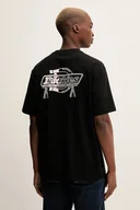 Koszulki męskie - Dickies t-shirt bawełniany męski kolor czarny z nadrukiem DK0A87QP - miniaturka - grafika 1