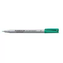 Staedtler Foliopis zmywalny Lumocolor, F, zielony - Przybory szkolne - miniaturka - grafika 1