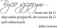 Naklejki na ścianę - Napis na ścianę naklejka 100x50cm wybór koloru cytat - John Lennon - 125 - miniaturka - grafika 1