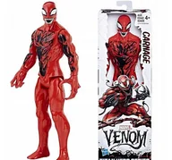 Figurki dla dzieci - HASBRO VENOM CARNAGE RUCHOMA FIGURKA E2941 MARVEL - miniaturka - grafika 1