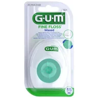 Nici dentystyczne - GUM Sunstar Butler GUM Nić woskowana cienka 55m 1555 - miniaturka - grafika 1