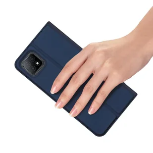 Dux Ducis Skin Pro kabura etui pokrowiec z klapką Oppo A73 5G / A53 5G niebieski - Etui i futerały do telefonów - miniaturka - grafika 7