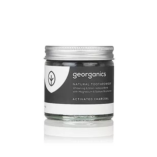 Georganics Georganics, proszek do czyszczenia zębów Activated Charcoal, 60 ml - Pasty do zębów - miniaturka - grafika 1
