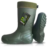 Kalosze męskie - Kalosze Ocieplane Na Deszcz Lekkie Piankowe Męskie Eva Buty Polskie Wysokie - miniaturka - grafika 1