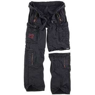 Surplus Spodnie Trekkingowe Royal Outback 2w1 Czarne - 4XL - Odzież robocza - miniaturka - grafika 1