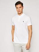 Koszulki męskie - Ralph Lauren Polo Polo 710541705 Biały Slim Fit - miniaturka - grafika 1