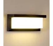 Lampy ogrodowe - Brilagi - Kinkiet zewnętrzny BRICKY 1xE27/60W/230V czarny IP54 - miniaturka - grafika 1