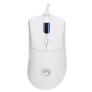 Marvo Niro 40 White, biała, optyczna, 12000DPI - Myszki - miniaturka - grafika 1