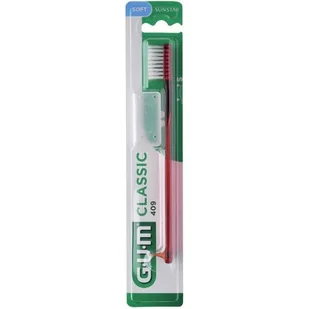GUM Sunstar Butler GUM Szczoteczka classic (miękka) - średnia główka 409 - Szczoteczki do zębów - miniaturka - grafika 1