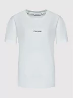 Koszulki i topy damskie - Calvin Klein Curve T-Shirt Inclusive Micro Logo K20K203712 Biały Regular Fit - miniaturka - grafika 1