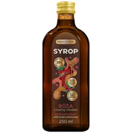 Syropy i koncentraty owocowe - Premium Rosa Syrop Malina z inuliną i miodem, 250 ml - miniaturka - grafika 1