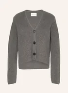 Swetry damskie - Marc O'polo Kardigan grau - miniaturka - grafika 1