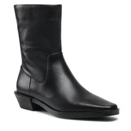 Botki damskie - Botki Gino Rossi V803-02-1 Czarny - miniaturka - grafika 1