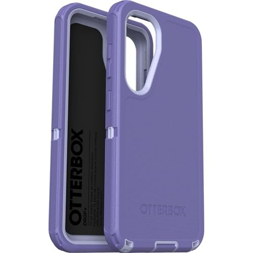 OtterBox Defender Etui do Samsung Galaxy S25, Odporne Na Wstrząsy i Upadki, 7 Razy Przetestowane Zgodnie ze Standardami Wojskowymi, Fioletowe