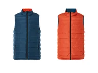 Kamizelki męskie - LIVERGY® Kamizelka męska, miękka i ciepła wyściełana (L (52/54), Granatowy/ pomarańczowy) - miniaturka - grafika 1