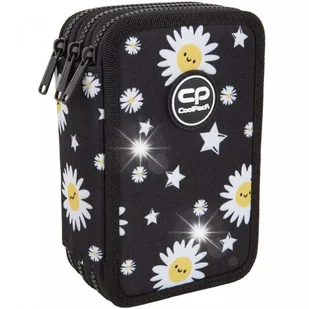 PIÓRNIK SZKOLNY TRZYKOMOROWY Z WYPOSAŻENIEM DLA DZIEWCZYNKI W KWIATY DAISY - Piórniki PIÓRNIK SZKOLNY TRZYKOMOROWY Z WYPOSAŻENIEM DLA DZIEWCZYNKI W KWIATY DAISY - Piórniki - miniaturka - grafika 1