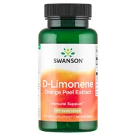 Suplementy naturalne - Swanson D-Limonene Orange Peel Extract 250 mg Kapsułki, 60 szt. - miniaturka - grafika 1