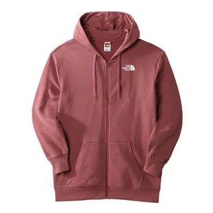 Bluza The North Face Open Gate Full-Zip Hoodie 0A55GP6R41 - różowa - Bluzy sportowe damskie - miniaturka - grafika 1