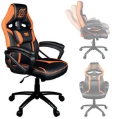 Fotele gamingowe - Fotel gamingowy obrotowy Naruto od Konix - miniaturka - grafika 1