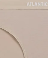 Majtki damskie - FIGI ATLANTIC 3CLP-012 WL25 (kolor beżowy-waniliowy-niebieski j., rozmiar L) - miniaturka - grafika 1