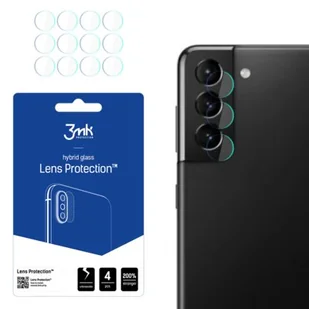 3MK Szkło hybrydowe Lens Protection do Galaxy S21 - Szkła hartowane na telefon - miniaturka - grafika 1