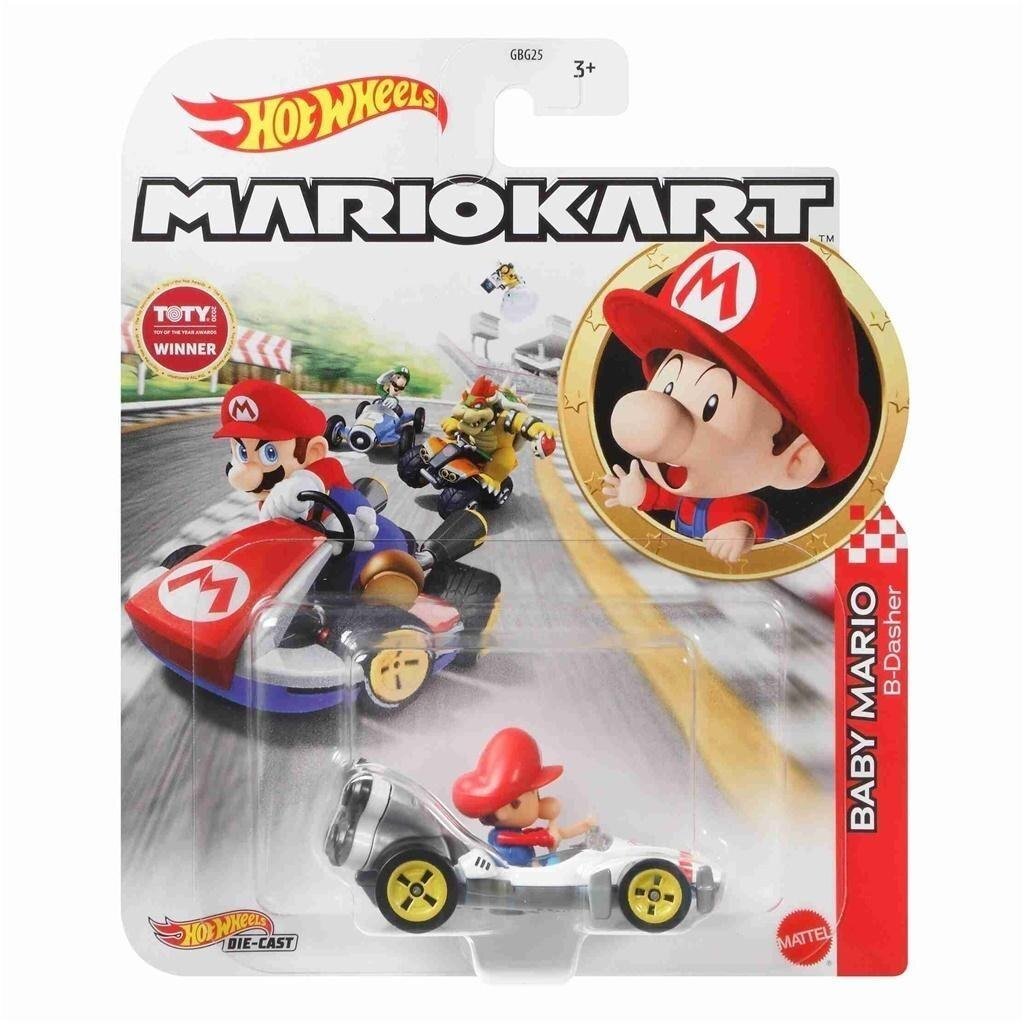 Mattel Hot Wheels Mario Kart Baby Mario 0887961908459