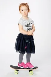 Kryjące Rajstopy Dziecięce Pipi 40 3d Melange Marilyn - Rajstopy dziecięce - miniaturka - grafika 1