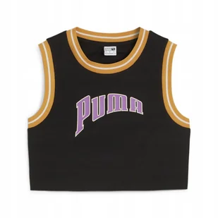 PUMA TOP TEAM FOR THE FANBASE 62502401 r S - Koszulki i topy damskie - miniaturka - grafika 1