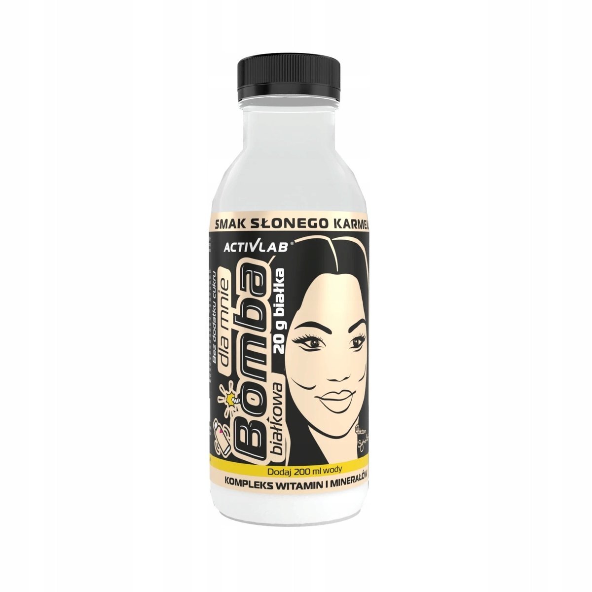 Baton z karmelem i orzechami 30g