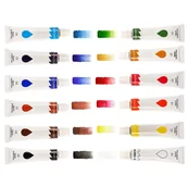 Farby i media malarskie - FARBY AKWARELOWE ZESTAW FARB AKWARELOWYCH 12 sztuk - miniaturka - grafika 1