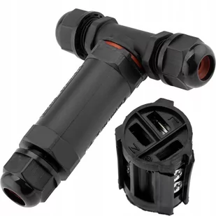 Złączka Hermetyczna Szybkozłączka typ WAGO TRÓJNIK 3x1,5-2,5mm - Taśmy LED - miniaturka - grafika 1