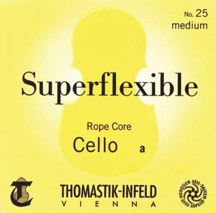 Thomastik Pojedyncza struna do Cello 4/4 Superelastyczna - Struna G ze stali, oplot, średnia 641413 - Akcesoria do instrumentów smyczkowych - miniaturka - grafika 1