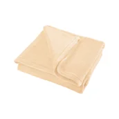 Koce - Koc polarowy 150x200 cm TEESA - kremowy - miniaturka - grafika 1