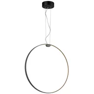 Lampy sufitowe - Lampa wisząca ACIRCULO LED czarna 50 cm ST-10453P/D500A black - Step Into Design - miniaturka - grafika 1