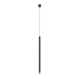 Q I Nero/Rose Gold 60 lampa wisząca 1-punktowa czarna/różowe złoto OR85297 - Lampy sufitowe - miniaturka - grafika 1
