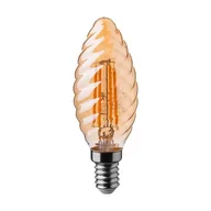 Żarówki LED - Żarówka LED V-TAC 4W Filament E14 Świeczka Bursztyn Twist VT-1948 2200K 350lm - miniaturka - grafika 1