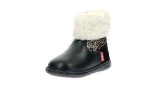 Kickers Chłopiec Dziewczynka BOBOFUR Botki, 27 EU, Czarne złoto, 27 EU - Botki damskie - miniaturka - grafika 1