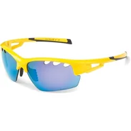 Okulary sportowe - Okulary rowerowe KROSS DX-Race 2 T4COK000013YLBK Zółto-czarny - miniaturka - grafika 1
