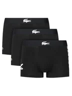 Majtki męskie - Lacoste Komplet 3 par bokserek 5H1291 Czarny - miniaturka - grafika 1