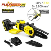 Piły elektryczne - Trotec Akumulatorowa piła łańcuchowa PCHS 10-20V - miniaturka - grafika 1