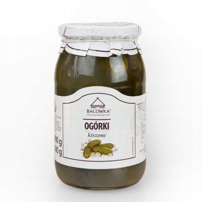 Ogórki kiszone BACÓWKA 840g