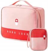 Akcesoria podróżnicze - Apteczka medyczna Zestaw 2szt leki podróżna domowa - miniaturka - grafika 1