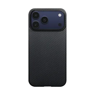 PITAKA Ultra-Slim Etui do iPhone 17 Pro kompatybilne z MagSafe - Czarno-szare - Etui i futerały do telefonów - miniaturka - grafika 1