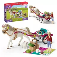 Figurki dla dzieci - Schleich Horse Club - Powóz na wielki pokaz koni, figurki dla dzieci 5+ - miniaturka - grafika 1